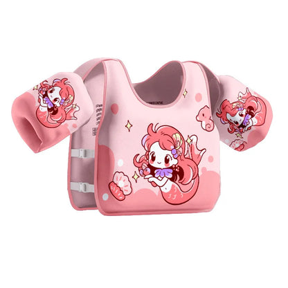 Gilet flottant enfant avec brassards réglables