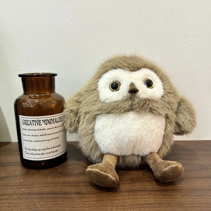 Hibou en Peluche 20 cm Doux et Mignon pour Enfants