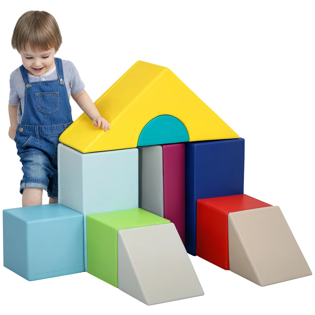 Blocs construction Bébé en Mousse – 11 PCS