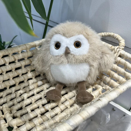 Hibou en Peluche 20 cm Doux et Mignon pour Enfants