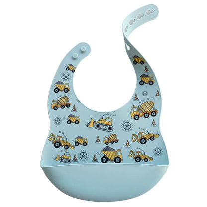Bavoir bébé silicone anti-taches – De 0 à 6 ans