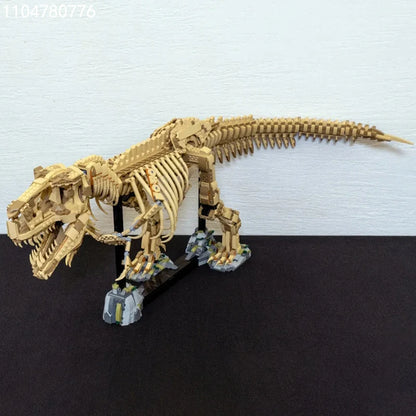 Ensemble de blocs de construction fossiles de parc dinosaures, 3145 pièces, briques assemblées pour adultes, modèle cadeaux d'anniversaire, décor de croom, compatible 76968