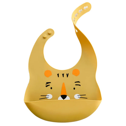 Bavoir bébé silicone anti-taches – De 0 à 6 ans