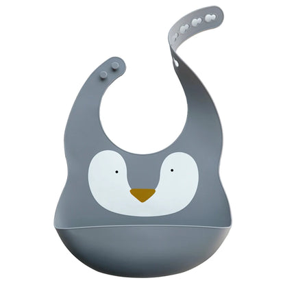 Bavoir bébé silicone anti-taches – De 0 à 6 ans