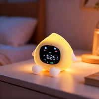 Réveil enfant ORIA avec Veilleuse - 9 Couleurs et Entraîneur de Sommeil