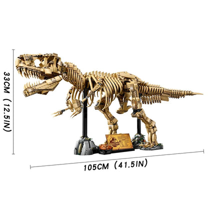 Ensemble de blocs de construction fossiles de parc dinosaures, 3145 pièces, briques assemblées pour adultes, modèle cadeaux d'anniversaire, décor de croom, compatible 76968