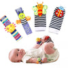 Hochets pour Bébé de 0 à 24 Mois – Jouets en Peluche Douce pour le Développement Éducatif - le coffre a jouets- Abeille 4PCS