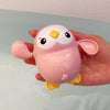 Jouets de Bain Bébé - Baleine et Tortue Nageuses | Amusement Aquatique pour Enfants - le coffre a jouets- pingouin rose