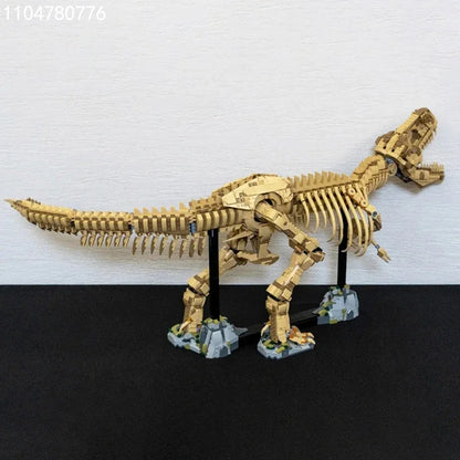 Ensemble de blocs de construction fossiles de parc dinosaures, 3145 pièces, briques assemblées pour adultes, modèle cadeaux d'anniversaire, décor de croom, compatible 76968