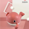 Jouets de Bain Bébé - Baleine et Tortue Nageuses | Amusement Aquatique pour Enfants - le coffre a jouets- baleine rouge
