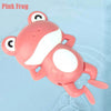 Jouets de Bain Bébé - Baleine et Tortue Nageuses | Amusement Aquatique pour Enfants - le coffre a jouets- grenouille rose