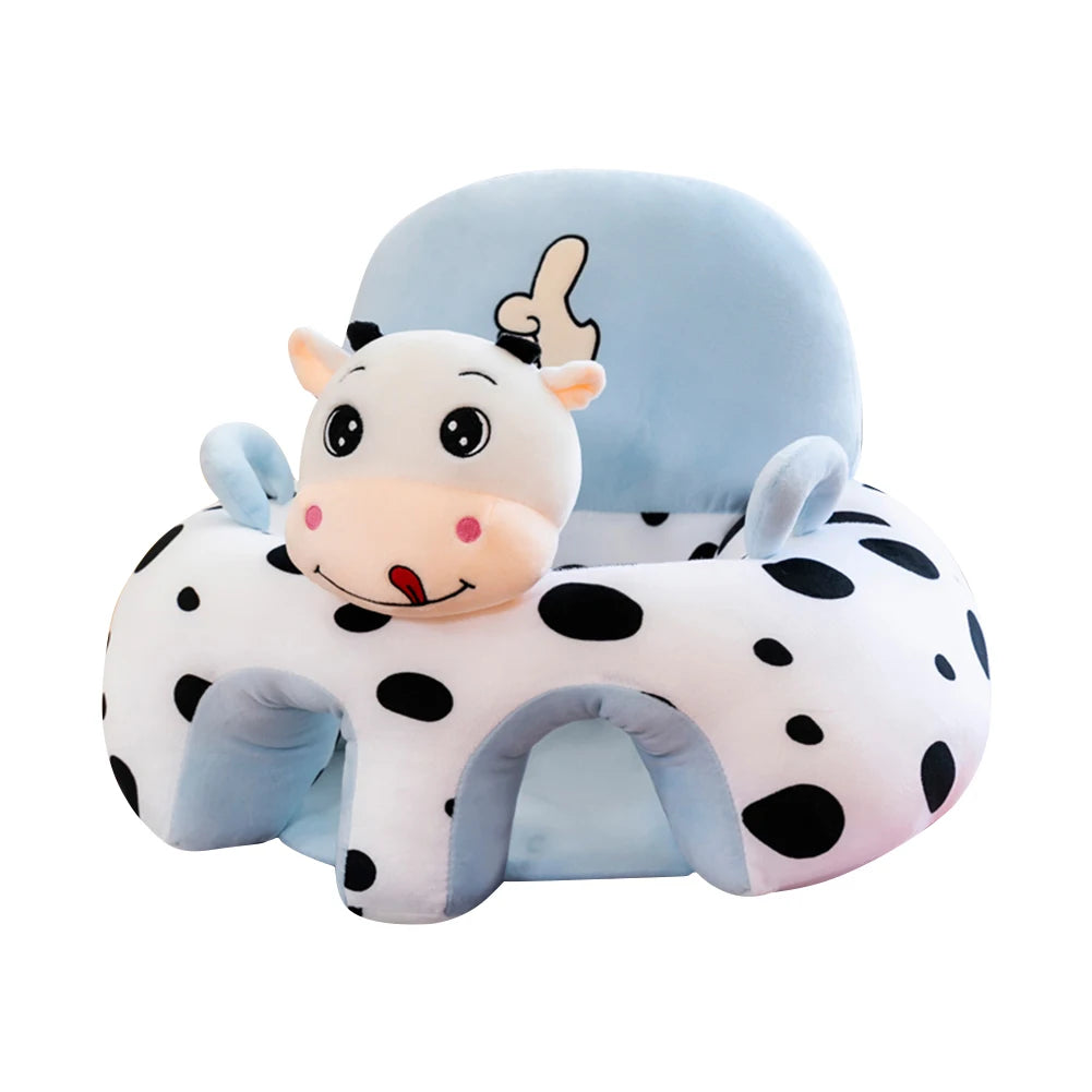 Siège de Soutien en Peluche pour Bébé – Confort et Apprentissage 🐻