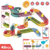 Jouets de bain muraux pour bébé – Pistes aquatiques avec canard à remonter