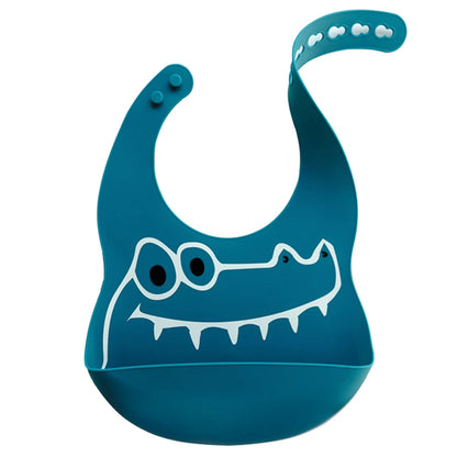 Bavoir bébé silicone anti-taches – De 0 à 6 ans