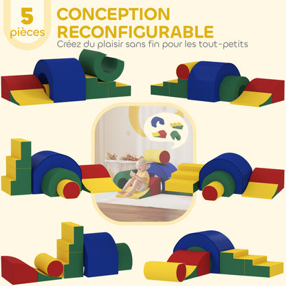 Parcours motricité bébé modulable (6 mois+) AIYAPLAY